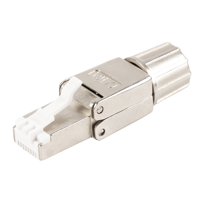 Cat6A suojattu työkaluton RJ45-liitin RJ-G40S-1-C6A Cat6A suojattu työkaluton RJ45-liitin RJ-G40S-1-C6A
