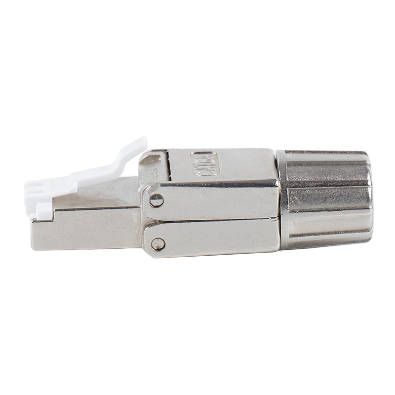 Cat6A suojattu työkaluton RJ45-liitin RJ-G40S-1-C6A Cat6A suojattu työkaluton RJ45-liitin RJ-G40S-1-C6A