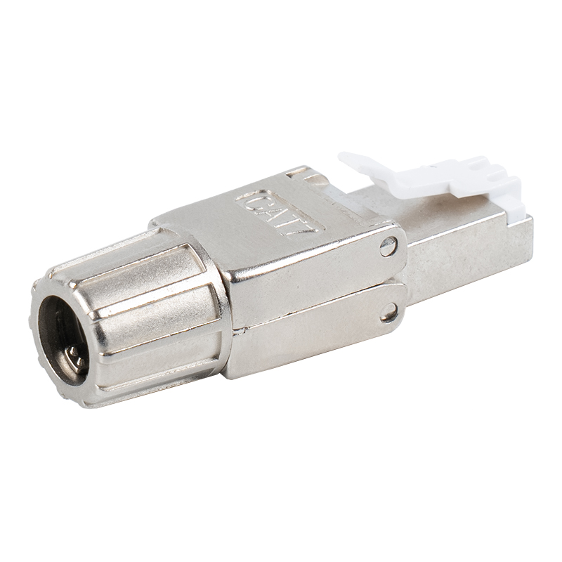 Cat7 suojattu työkaluton RJ45-liitin RJ-G40S-1-C7