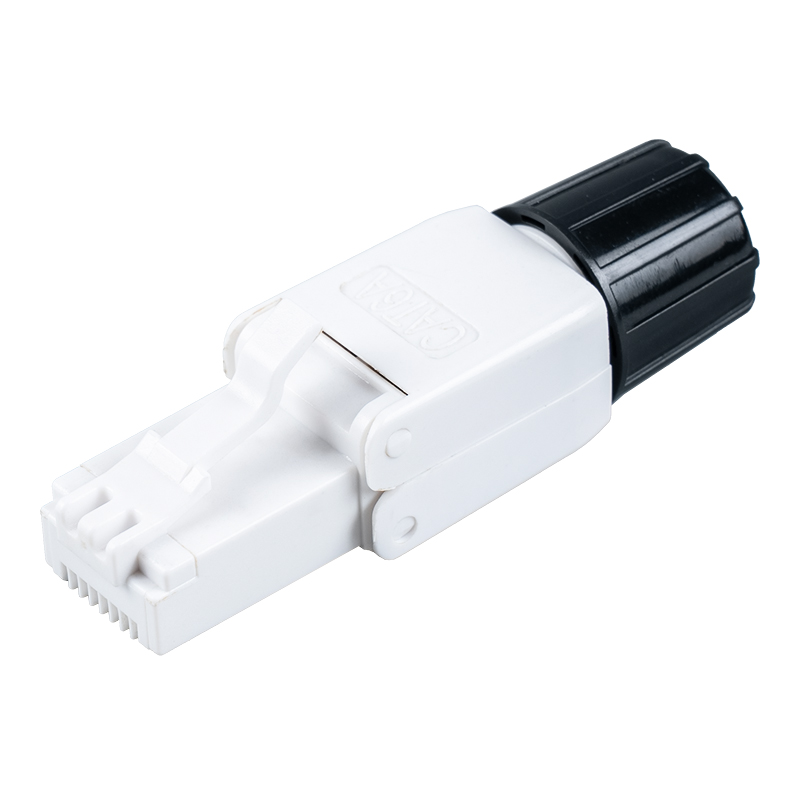 Cat6A Suojaamaton työkaluton RJ45-liitin (ruuvilla) RJ-G40U-C6A Cat6A Suojaamaton työkaluton RJ45-liitin (ruuvilla) RJ-G40U-C6A