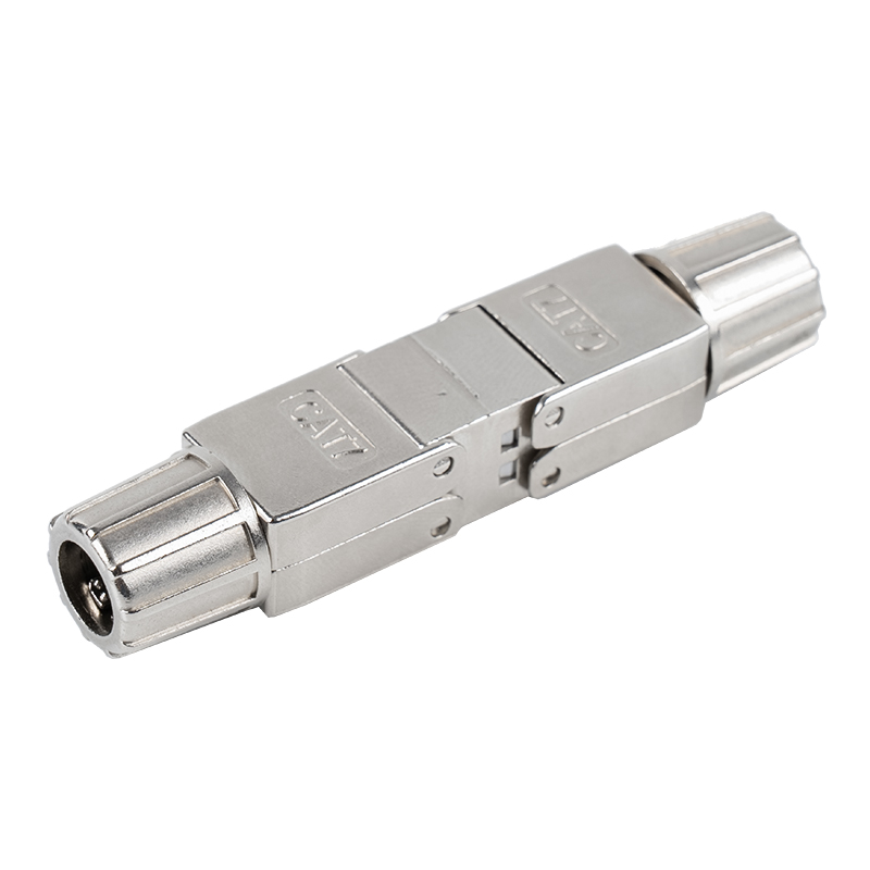 Cat7 suojattu työkaluton liitin RJ-603S-1-C7