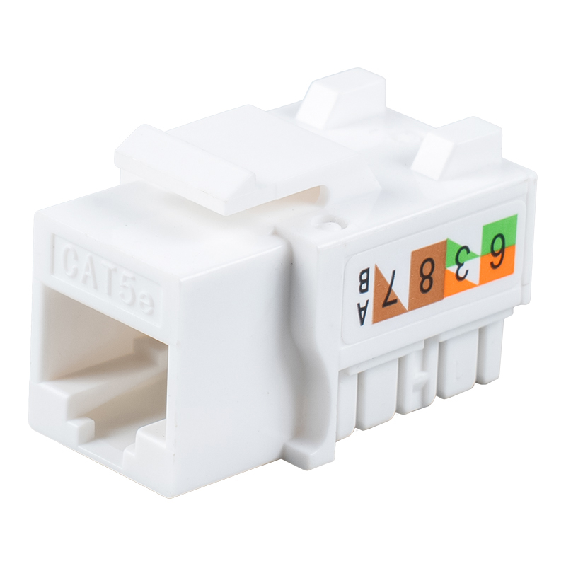 Cat5e Suojaamaton 90° Modulaarinen Jack SM-2016H8C5E