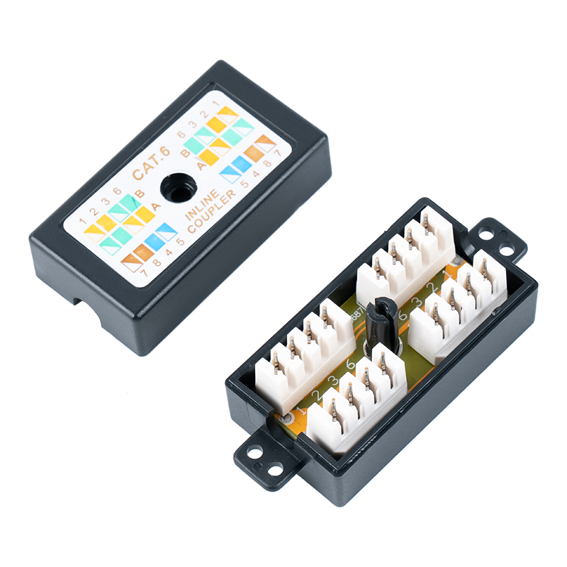 C5e Suojaamaton RJ45 Inline Coupler SM-2037C5E C5e Suojaamaton RJ45 Inline Coupler SM-2037C5E