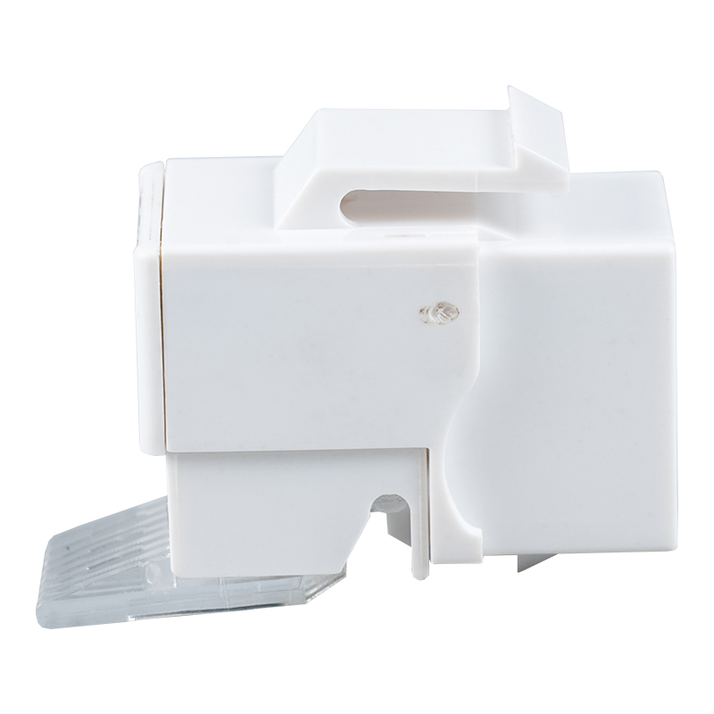 C6 Suojaamaton 90° Tolless Keystone Jack (minityyppi) SM-2052H8C6 C6 Suojaamaton 90° Tolless Keystone Jack (minityyppi) SM-2052H8C6