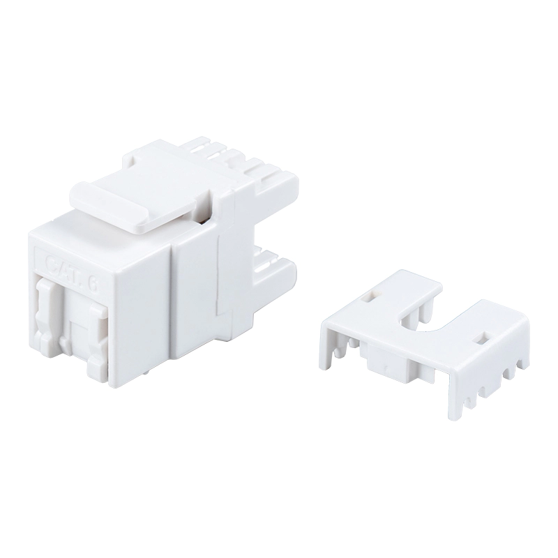 Cat6 Suojaamaton 180° Modulaarinen Jack (sulkimella) SM-2064CD8C6
