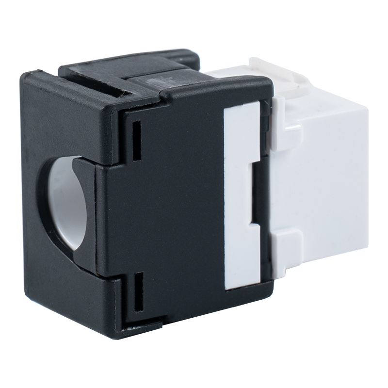 C6A Suojaamaton 180° Tolless Keystone Jack SM-2335H8C6A C6A Suojaamaton 180° Tolless Keystone Jack SM-2335H8C6A