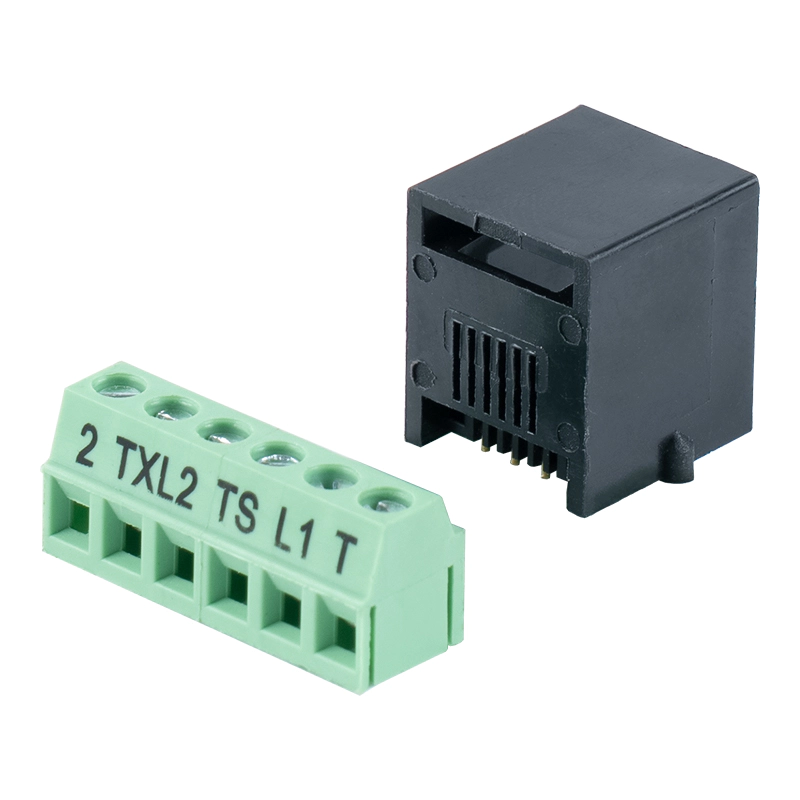 C3 Suojaamaton Keystone Jack (6P6C-tyyppi) SM-2352T6C3
