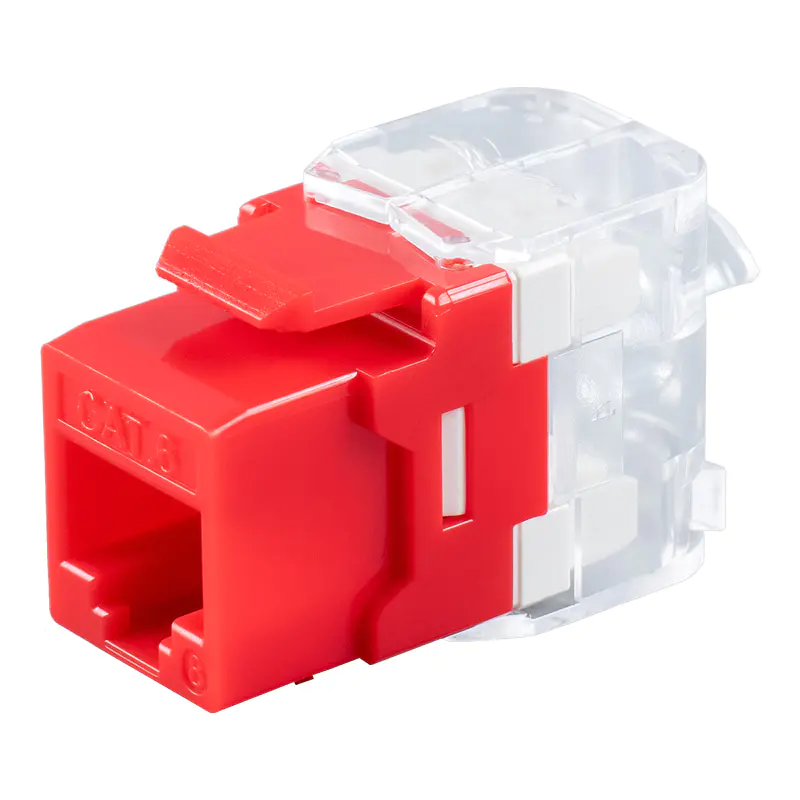 C6 Suojaamaton 180° Modulaarinen Jack SM-2092D8C6 SM-2093D8C6