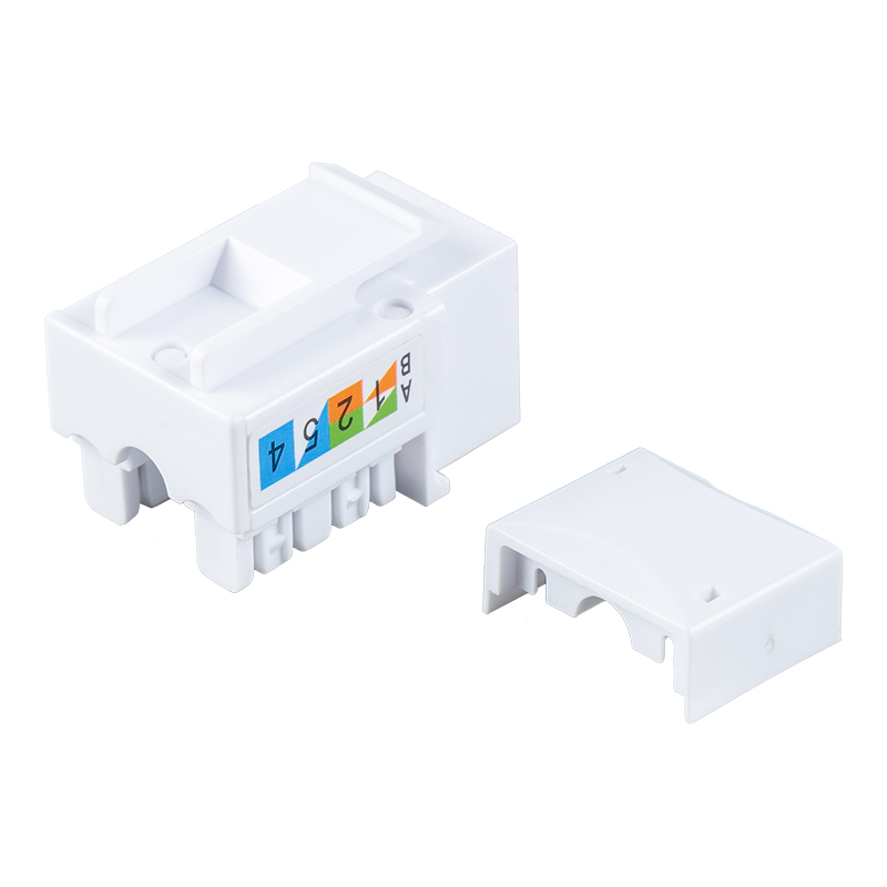 Cat6 Suojaamaton 90° Modulaarinen Jack SM-2054H8C6